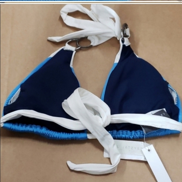 Nwt Crystal Jin "Chrystie" Bikini Set Womens Size Small swim suit - Picture 5 of 7